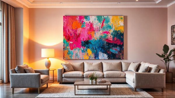 Amplifiez votre espace avec des œuvres acryliques uniques